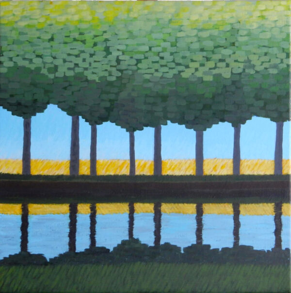 Across the Canal du Midi, France