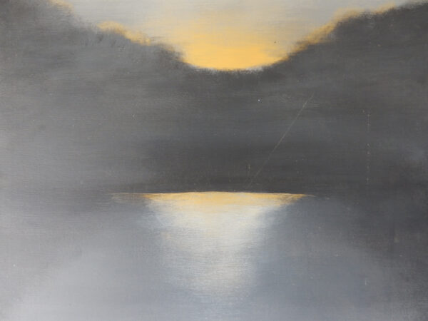 Experiment in Colour is a sophisticated 40x30cms acrylic on canvas that expertly captures a "breakthrough moment."