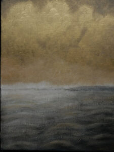 Golden Evening Light is a high-performance 70x35cm acrylic on canvas that captures the precise moment the market closes on a high note. This atmospheric piece features a rich, gold-standard sky transitioning into textured, deep-sea shadows—the perfect visual metaphor for a "golden handshake" or a successful fiscal year. It is a premium acquisition for any executive office looking to project warmth, wealth, and an unwavering commitment to a bright horizon.